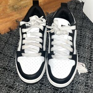 Puma Black and White Sneakers